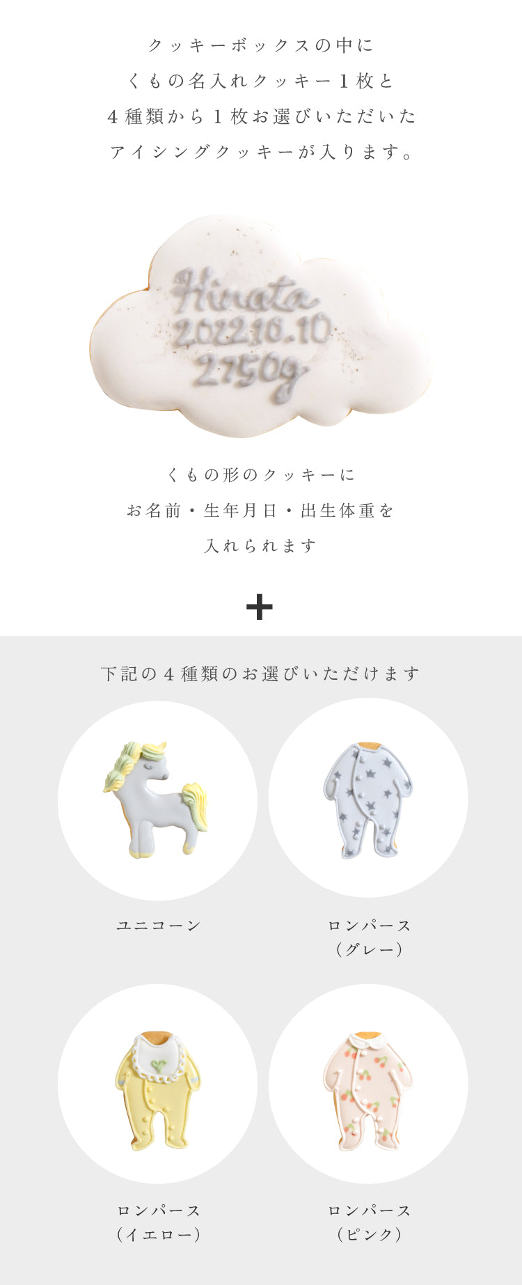 クッキー缶 名入れ アイシングクッキー 詳細