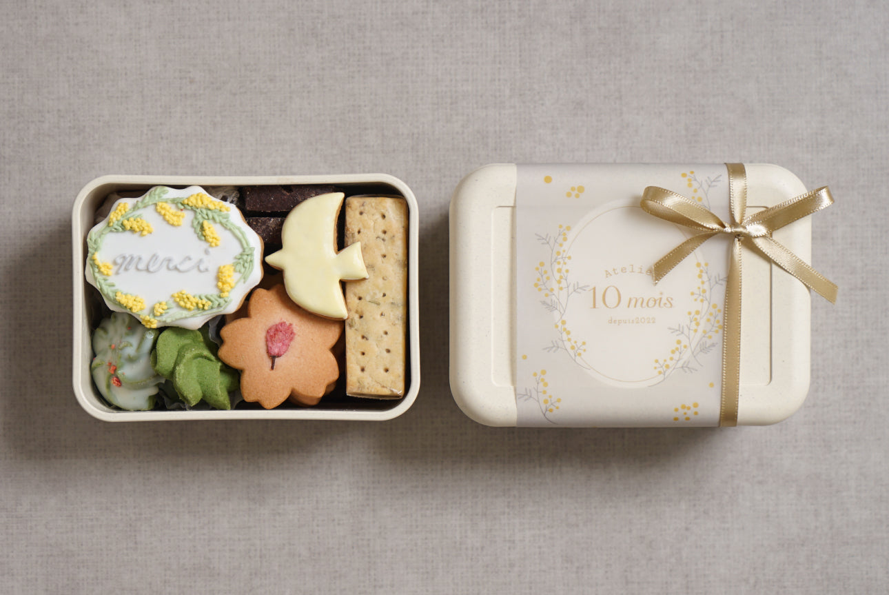cookie box mimosa ｜Atelier10mois